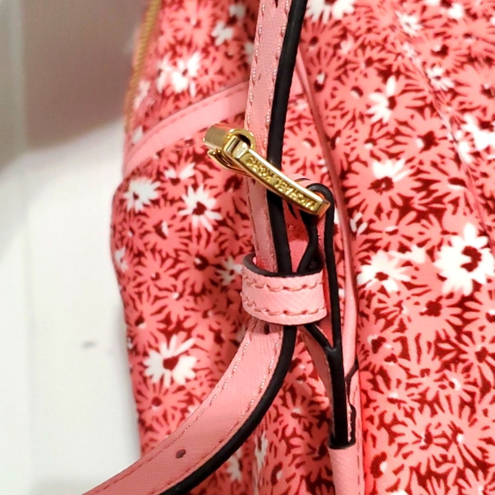 NWT MICHAEL KORS ABBEY NYLON LARGE BACKPACK 💕 - Picture 9 of 12